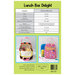 Back of the pattern detailing material requirements. 