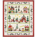 The finished quilt when all 7 patterns are used and sewn together.