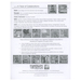 Back of the pattern featuring pattern information, including stitch count, fabric recommendations, and thread requirements.