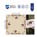 Graphic showing the completed project's finished size. 