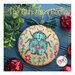 Front image of the The Christmas beetle Pattern featuring a green beetle. 