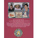 Back of the book with cross-stitch patterns and text about Annie Beez Folk Art.