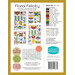 Pattern cover for “Floral Felicity” quilt book with colorful patchwork blocks and materials list.