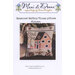 Pattern cover for Mani di Donna’s “Seasonal Saltbox House pillows: Autumn” showing a stitched pillow design.