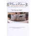 Pattern cover for Mani di Donna’s cross-stitch pattern “The Harvest Night,” showing stitched houses and pumpkins.