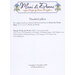 Pattern cover for “Mani di Donna” decorative pillow, with stitching and thread details.