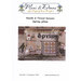 Front cover of the Spring Pillow cross stitch pattern.
