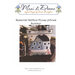 Front page of the Seasonal Saltbox House Pillows Summer cross stitch pattern booklet.