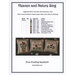 Back of pattern with a table listing floss requirements.  
