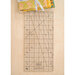 The quick straight ruler staged on a table with fabric.