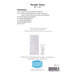 The back of the pattern listing materials requirements.