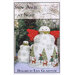Cover for the Snow Angel At Night cross stitch pattern
