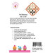 Back of the pattern listing material requirements. 