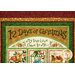 A close up on the panel showing details on the text "12 Days of Christmas | My True Love Gave to Me..."