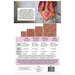 The back of the Granny Patch pattern with finished sizes and material requirements.