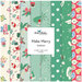 Digital collage of the Seafoam One Yard Bundle from the Make Merry fabric collection.