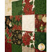 A close up on the patchwork demonstrating fabric prints and color details.