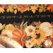 A super close up on the runner, demonstrating fabric print and color details.
