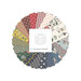 circular collage of fabrics from the Persuasion collection with a Fat Quarter Bundle label.