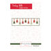 Vintage Bells Runner Pattern cover showing a Christmas table runner with rows of pieced holiday bells hanging from ribbon-like strips.
