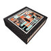 Hocus Pocus LITE Quilt kit keepsake box isolated on a white background.