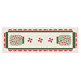 A digital mockup of the Grammie's Candy Runner kit featuring a patchwork peppermint candies isolated on a white background.
