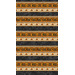 Decorative orange, black, and white patterned border stripe with repeating horizontal borders.