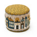 The finished project, sewn into a pincushion.