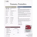 Infographic titled “Tomato, Tomahto” showing floss stitch dimensions and models used.