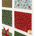 An angled super close up on the patchwork, showing fabric details and top quilting effects.
