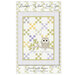 Front of Remember Whooo Loves You quilt pattern showing a digital version of the quilt featuring checker blocks and a sweet little owl.