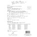 The back of the Hope Blooms pattern showing the pattern info and fabric requirements 