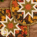 A close up on the hot pads, demonstrating color and print details.