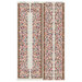 The full diamond patchwork border panel featuring the top, bottom, and side borders.