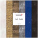 A collage of fabrics featured in the Holy Night Collection by Dona Gelsinger for Timeless Treasures Fabrics