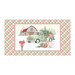 A fabric panel featured in the Gooseberry and Garland Collection by The Quilted Cow for Andover Fabrics