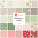 A collage of fabrics featured in the Gooseberry and Garland Collection by The Quilted Cow for Andover Fabrics