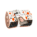 The spooky season dessert roll by Chrissy Lux for Moda Fabrics, isolated on a white background.