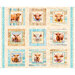 A digital mockup of a high land cow panel.