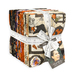 The Gothic Haunt Fat Quarter Bundle in its packaging, isolated on a white background. 