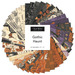 Digital collage of the 5" Squares Bundle from the Gothic Haunt fabric collection.