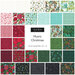 Square collage of christmas-themed fabrics from the Mum's Christmas Fat Quarter Bundle