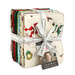 The Twinkle & Tinsel Fat Quarter Bundle in its packaging, isolated on a white background. 