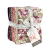 The Lilac Shadows Fat Quarter Bundle in its packaging, isolated on a white background. 