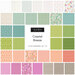 A collage of fabrics featured in the Coastal Breeze Fat Quarter Bundle by Sherri & Chelsi for Moda Fabrics.