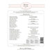 Back of the pattern featuring project information and supply requirements