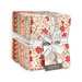 The December Darling Fat Quarter Bundle in its packaging, isolated on a white background. 