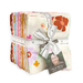 The Posy Fat Quarter Bundle in its packaging, isolated on a white background. 