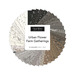Digital collage of the neutral-tone Mini Charm Pack Bundle from the Urban Flower Farm Gatherings fabric collection.