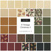 Square collage of Christmas-themed fabrics from the A Vintage Christmas II Fat Quarter Bundle